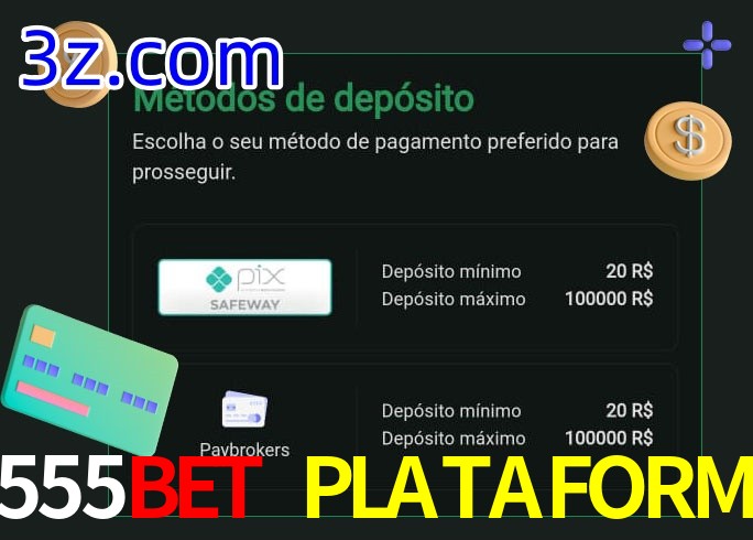 O cassino 5555BET PLATAFORMA oferece uma grande variedade de métodos de pagamento